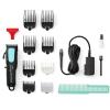 imageWahl Professional  Sterling 4  Cordless Hair Clippers for Men and Women  Professional BarberQuality Hair Cutting ToolsBlackAqua