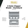 imageWahl Professional 3 Hole Standard Clipper Blade 1mm3mm Adjusto Lock Replacement Fits Designer Senior Sterling Clippers