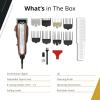 imageWahl Professional 5 Star Legend Corded Clipper Adjustable Taper Lever Includes 8 Cutting Guides