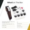 imageWahl Professional 5 Star Series CordCordless Magic Clip  Full Size Hair Clipper with Precision Blades Lithium Ion Battery and 100 Minute Run Time for Professional Barbers ampamp StylistsBurgundy