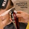 imageWahl Professional 5 Star Series CordCordless Magic Clip  Full Size Hair Clipper with Precision Blades Lithium Ion Battery and 100 Minute Run Time for Professional Barbers ampamp StylistsBurgundy