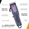 imageWahl Professional 5 Star Series CordCordless Magic Clip  Full Size Hair Clipper with Precision Blades Lithium Ion Battery and 100 Minute Run Time for Professional Barbers ampamp StylistsLavender  Navy