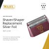 imageWahl Professional 5 Star Shaver Replacement Foil Silver Hypoallergenic Razor Close Shave