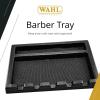 imageWahl Professional Barber Tray 5 Slot Organizer with NonSlip Material for Clippers and Guides