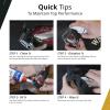 imageWahl Professional Corded 5 Star Unicord Combo Includes Magic Clip Razor Edger QC Trimmer Electromagnetic Motor Model 8242