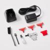 imageWahl Professional Cordless Detailer Li Trimmer T Wide Blade LithiumIon Battery 100 Min Runtime for Hair ampamp Beard with Charging StandBlack  Gold