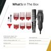 imageWahl Professional Designer Corded Clipper Vibratory Motor Adjustable Taper Lever Cuts Wet or Dry