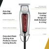 imageWahl Professional Detailer Corded Trimmer Adjustable T Blade Lightweight Rotary Motor Complete Kit Burgundy