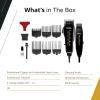 imageWahl Professional Essentials Corded Combo Includes Taper 2000 Clipper and AC Trimmer Adjustable Lightweight