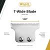 imageWahl Professional Extra Wide T Blade Adjustable Zero Overlap Stagger Tooth Grooming Tool Replacement