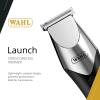 imageWahl Professional Launch Trimmer Cordless Compact 6000 RPM Rotary Motor Wide Detachable TBlade 2 Hour Runtime
