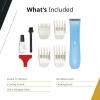 imageWahl Professional Peanut Li Cordless Trimmer Compact Lightweight USBC Quick Charge High Powered Rotary Motor Blue