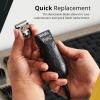 imageWahl Professional Peanut Snap Clipper Trimmer Blade Replacement For Model 20681001 Black