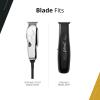 imageWahl Professional T Shaped Trimmer Blade Replacement For Detailer Hero Razor Edger Silver