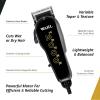 imageWahl Professional Taper 2000 Corded Clipper Adjustable Blade High Performance Hair Cutting Tool Black