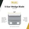 imageWahl Professional Wedge Blade High Precision Stainless Steel Replacement Fits 5 Star Legend Clippers