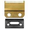 imageWahl Professional Stagger Tooth Gold Blade Set DLC Titanium Coated Seamless Blending Replacement Fits Cordless Magic Clip