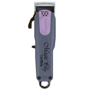 imageWahl Professional 5 Star Series CordCordless Magic Clip  Full Size Hair Clipper with Precision Blades Lithium Ion Battery and 100 Minute Run Time for Professional Barbers ampamp StylistsLavender  Navy