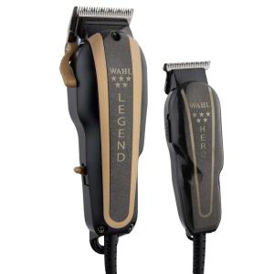 imageWahl Professional Barber Combo Includes Legend Clipper and Hero Trimmer Elite Hair Grooming Duo