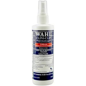 imageWahl Professional Clini Clip Spray Cleaner and Lubricant for Clipper Blades Reduces Friction Heat 237ml