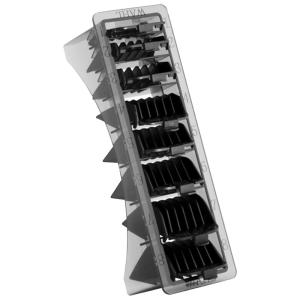 imageWahl Professional Cutting Guides 18 Black Replacement Clipper Guards