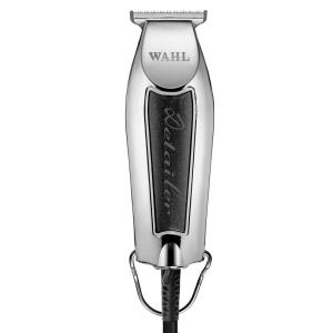 imageWahl Professional Detailer Corded Trimmer Adjustable T Blade Black Rotary Motor Complete Kit