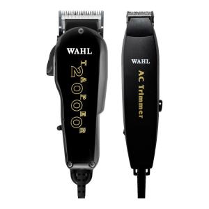 imageWahl Professional Essentials Corded Combo Includes Taper 2000 Clipper and AC Trimmer Adjustable Lightweight