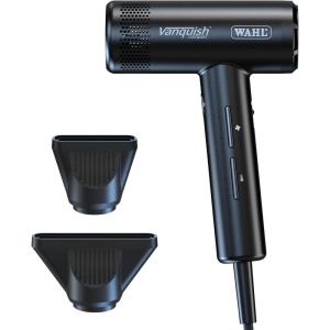 imageWahl Professional Vanquish Compact Hair Dryer Ultra Lightweight Digital Motor Corded Dryer with 3 Heat ampamp 3 Speed Settings 1600W Black