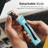 imageWahl Professional Sterling Mag Cordless Trimmer Lithium Ion QuickDetach Blade 120 Minute Run Time Includes Charging StandBlackAqua