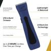 imageWahl Professional Sterling Mag Cordless Trimmer Lithium Ion QuickDetach Blade 120 Minute Run Time Includes Charging StandMidnight Blue